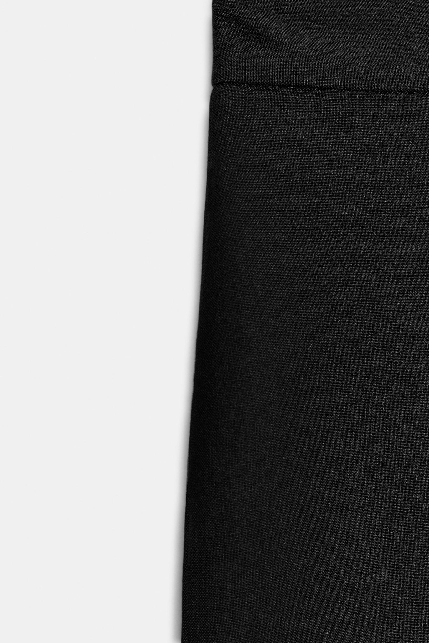 Culotte-Hose mit hohem Bund