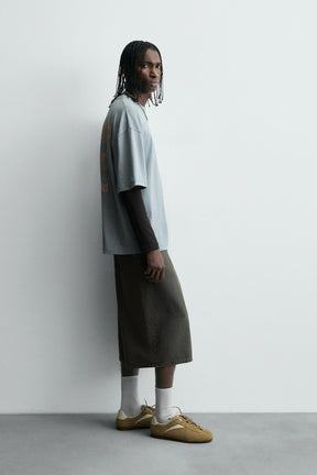 WASHED PRINT T-SHIRT - Image 4