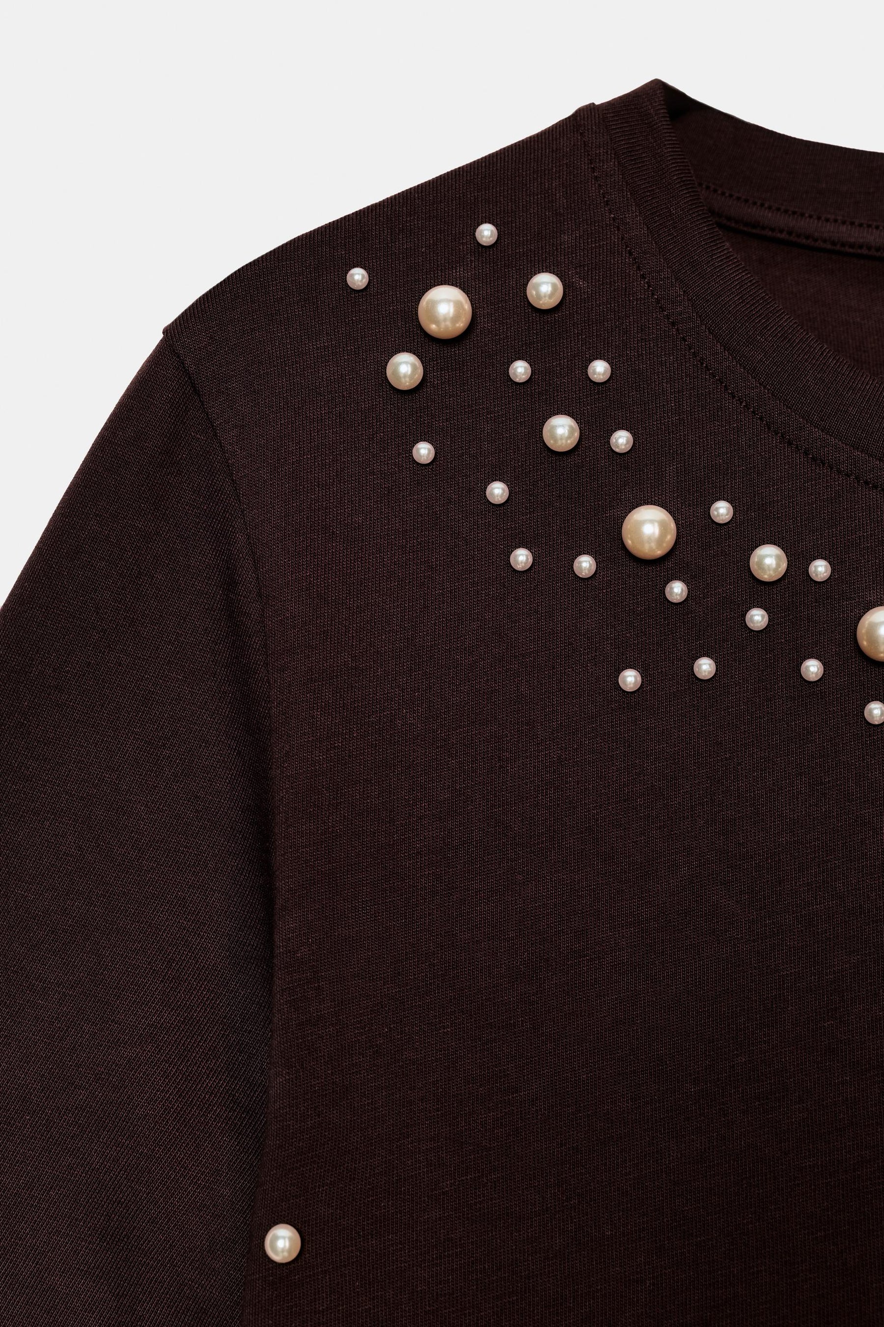 Faux Pearl T-Shirt