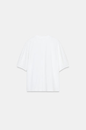 Contrast Flower Print T-Shirt