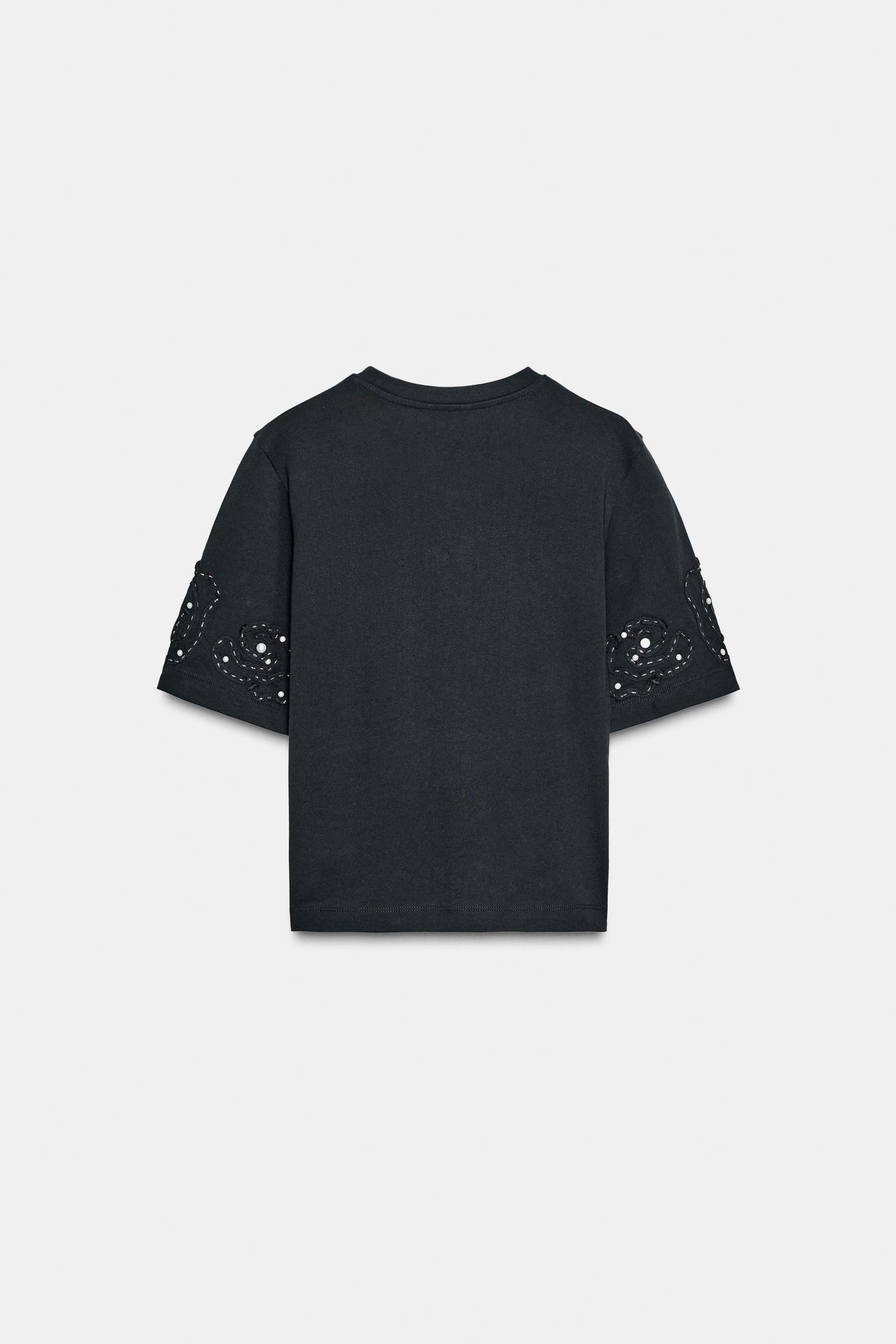 EMBROIDERED BEADED SHIRT