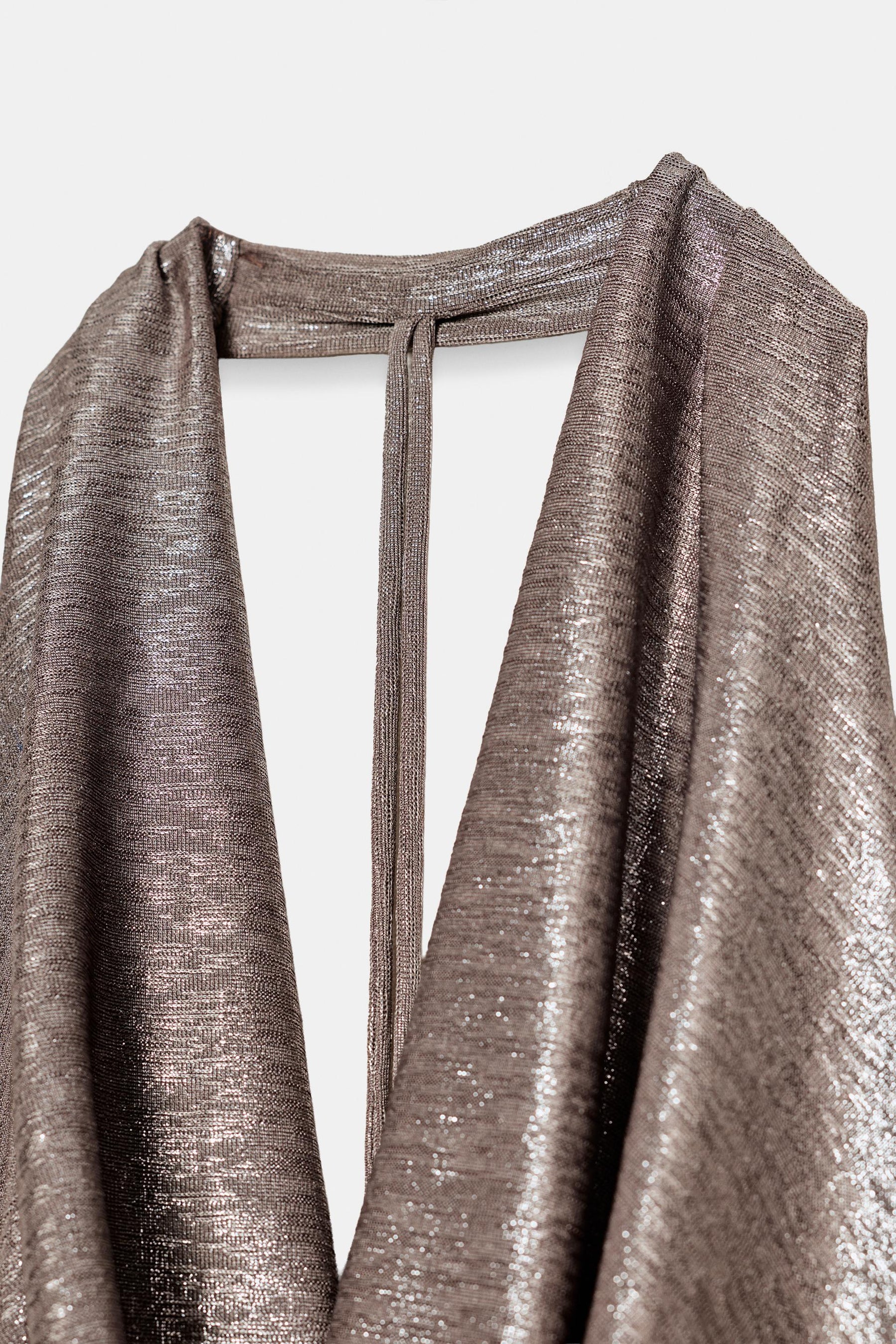 Draped Halter Shirt