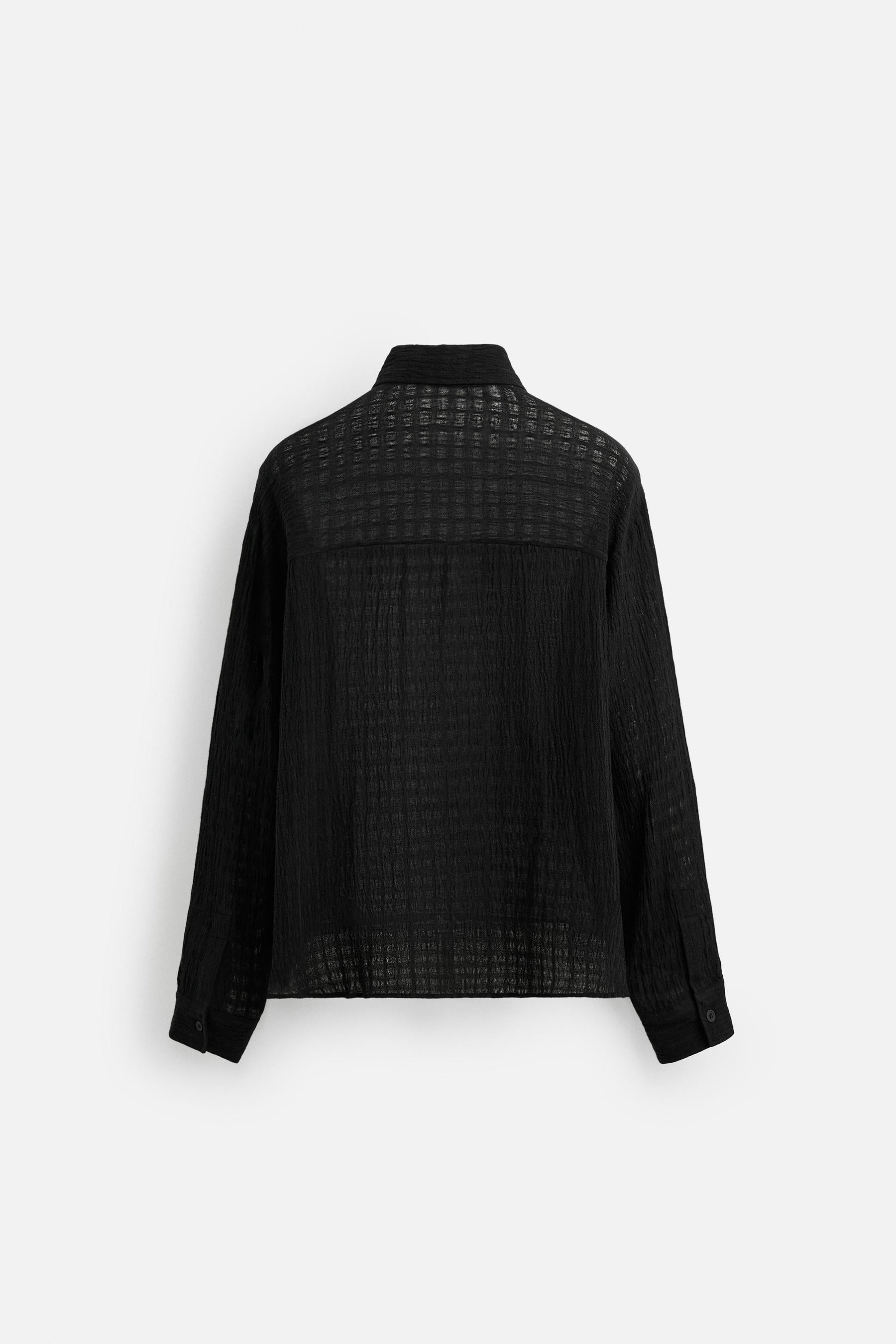 JACQUARD LINEN/COTTON SHIRT - Image 8