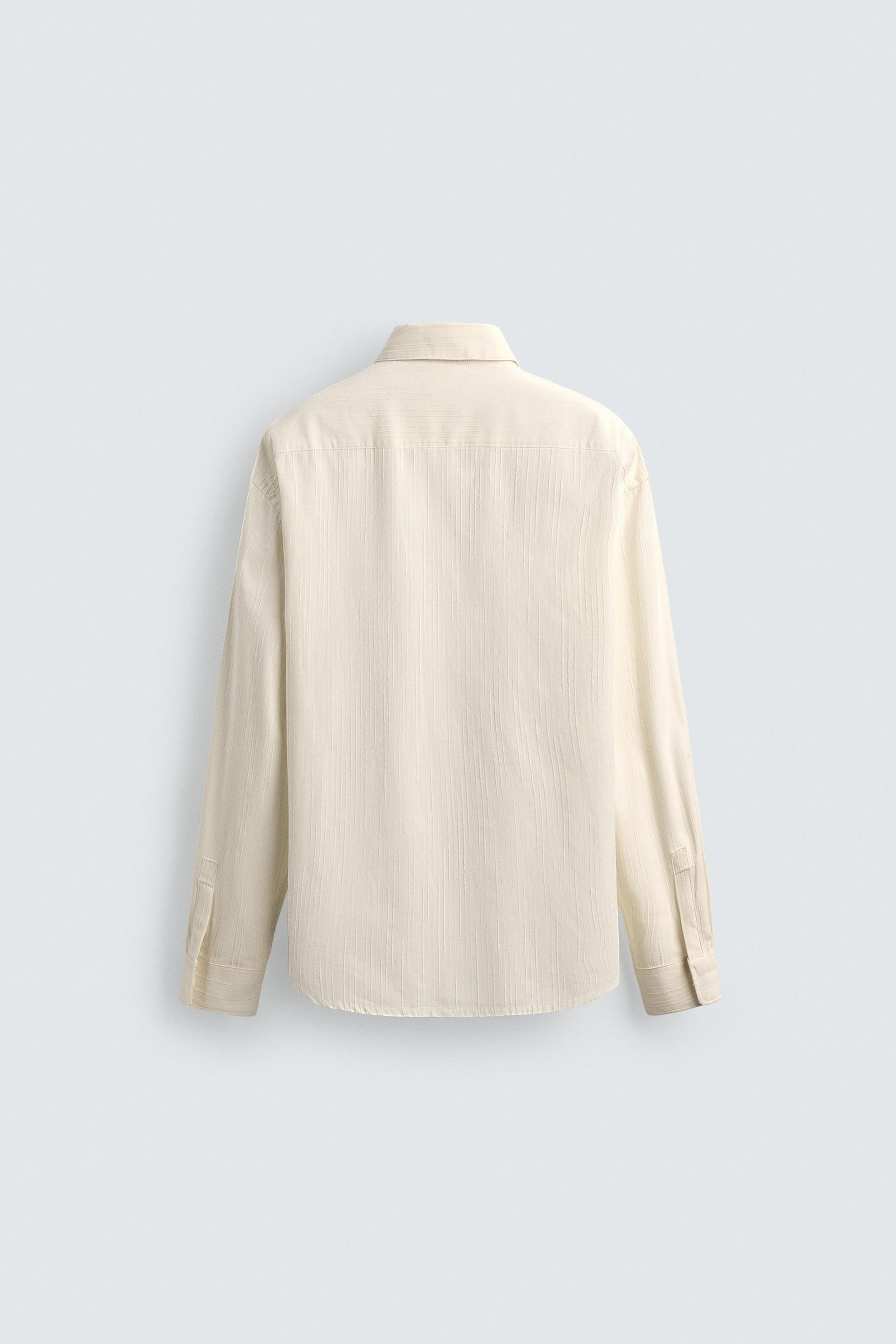 TEXTURED STRIPED SHIRT - Image 7