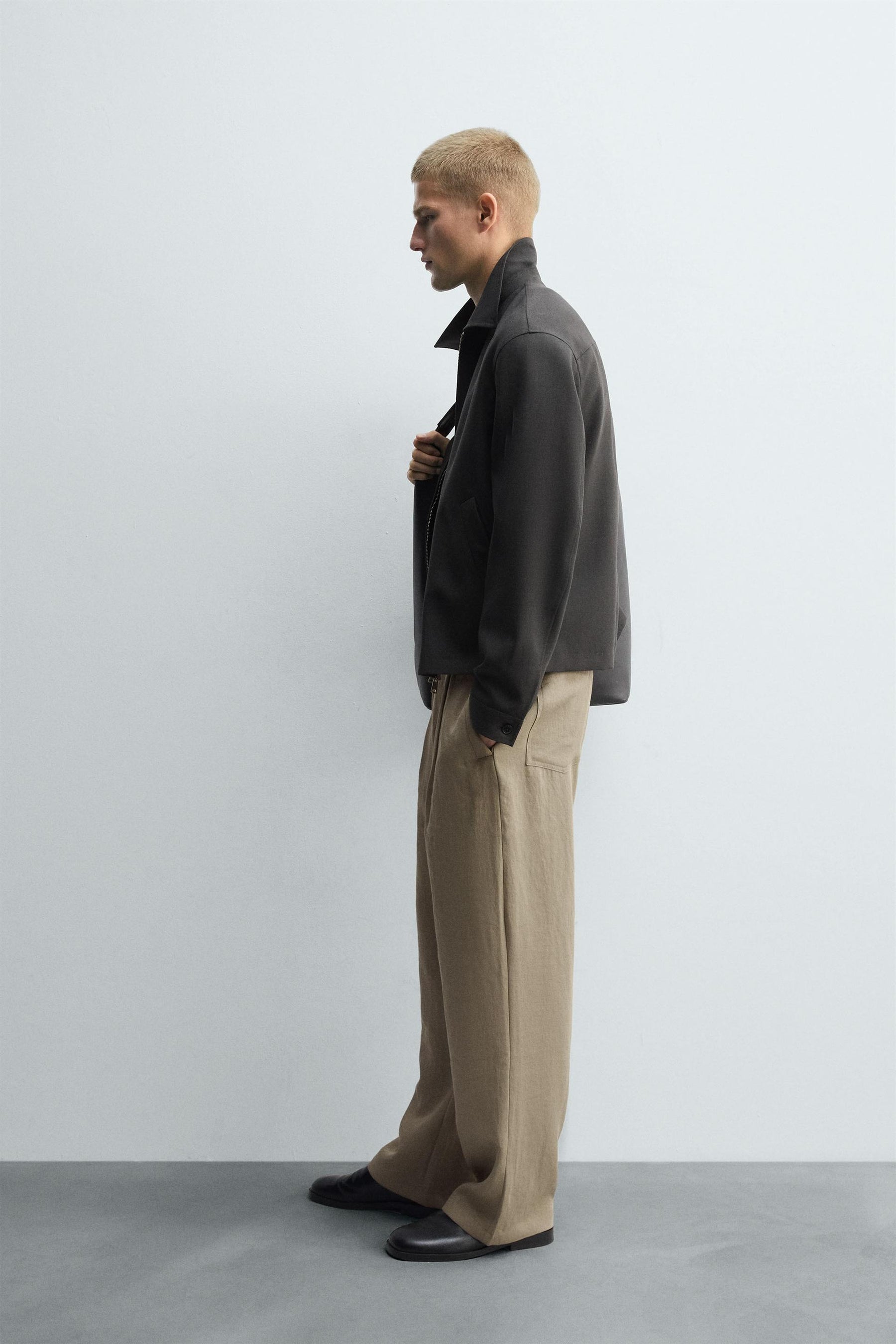FLOWING PLEATED TROUSERS - Image 4