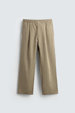 FLOWING PLEATED TROUSERS - Image 7