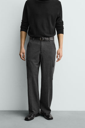 Gerade geschnittene Cargohose