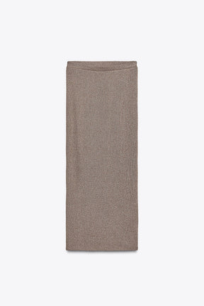 Knit Straight Skirt