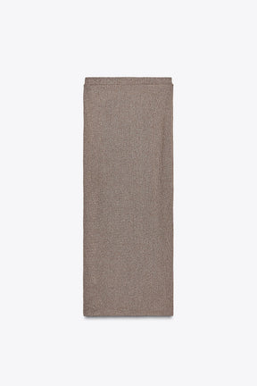 Knit Straight Skirt