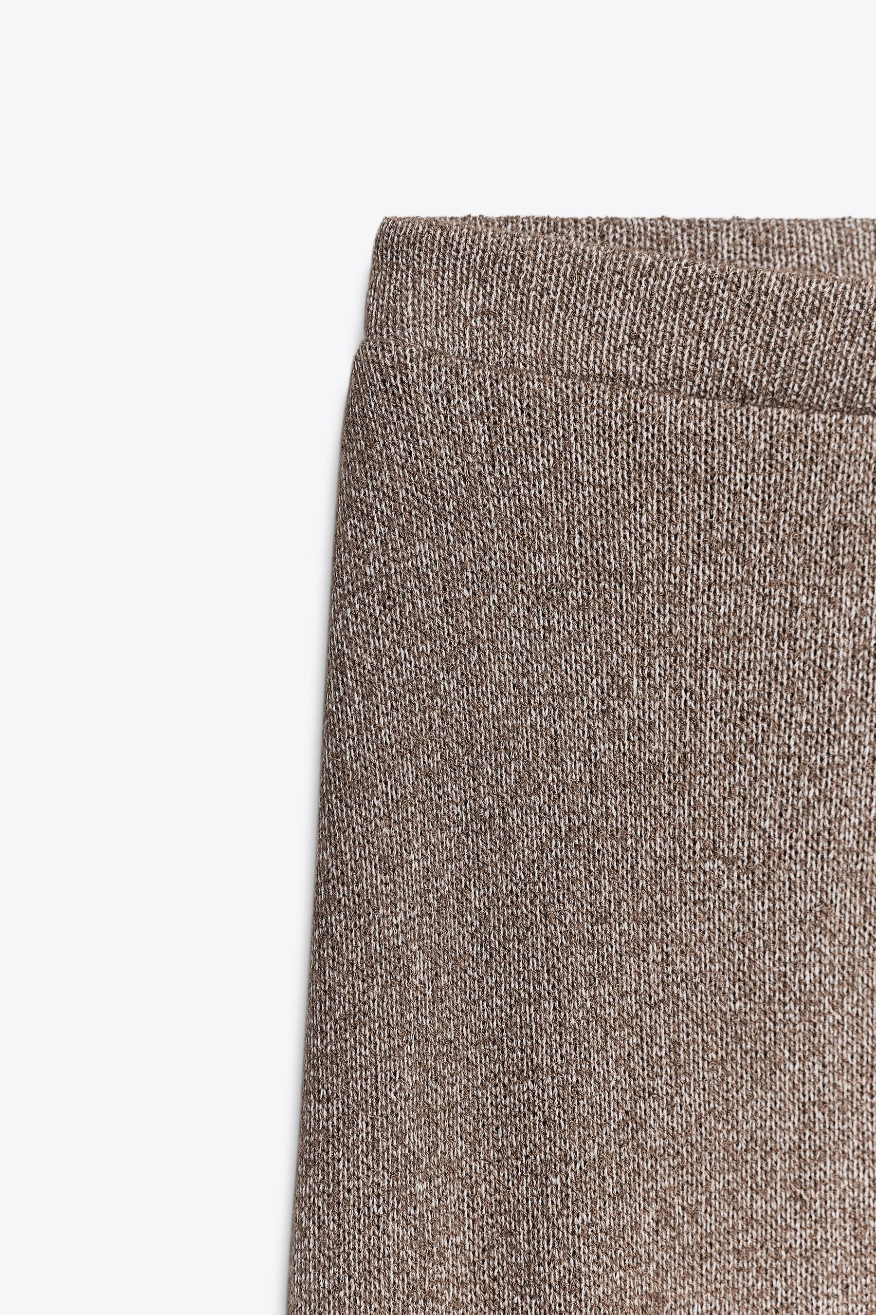 Knit Straight Skirt