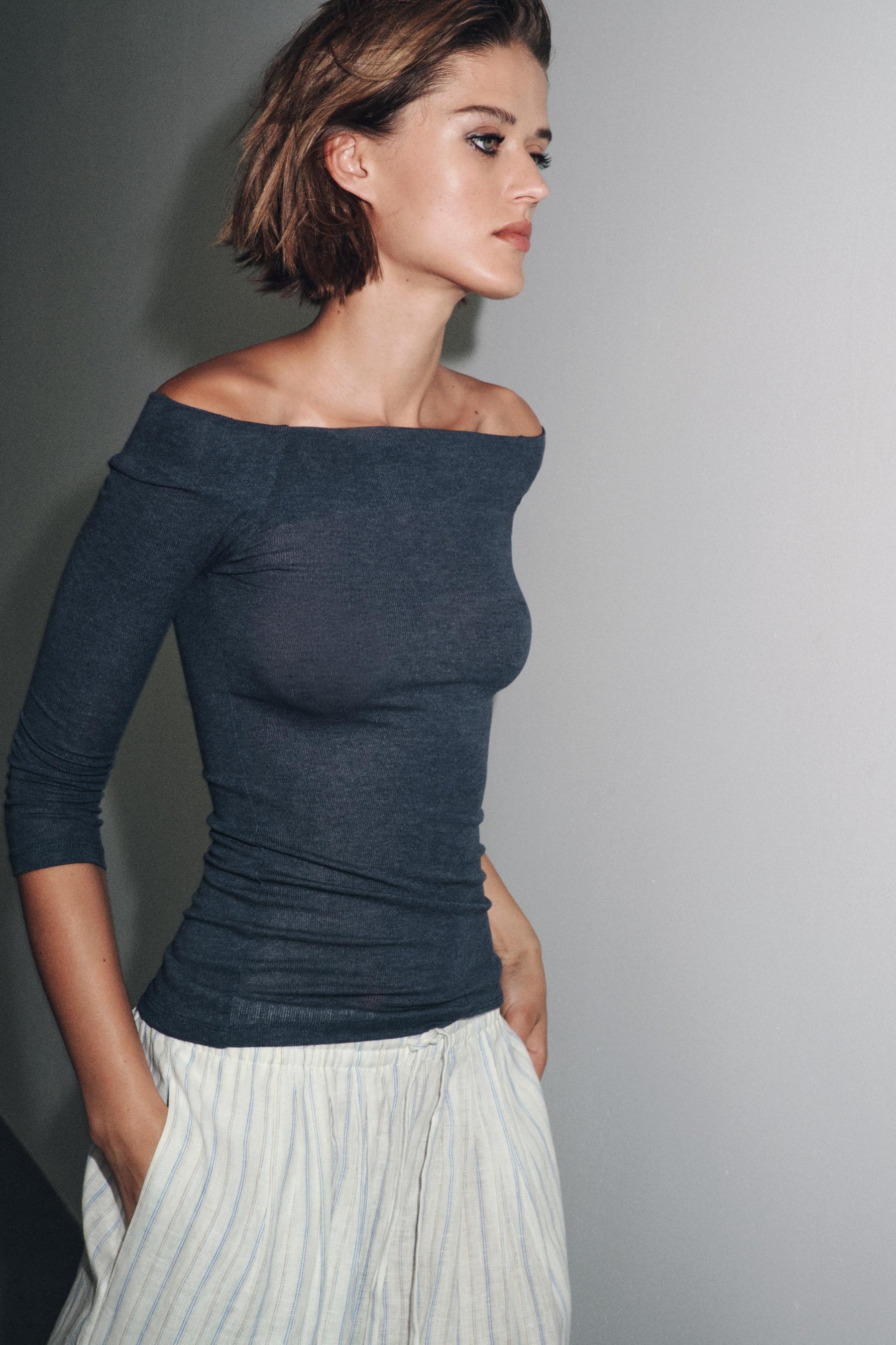 Boat Neck T-Shirt