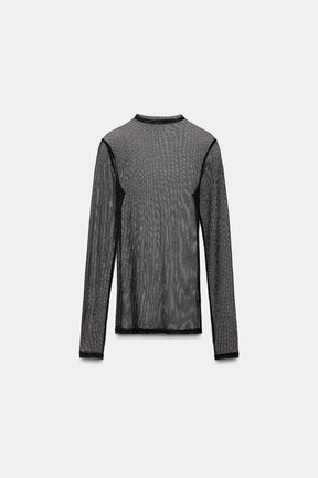 METALLIC THREAD SHIRT