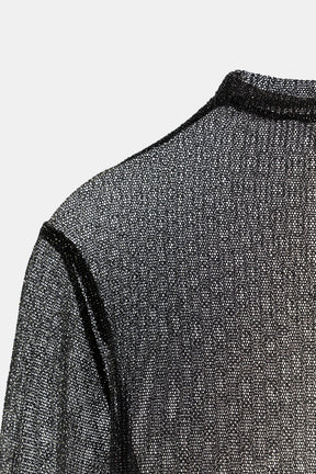 METALLIC THREAD SHIRT