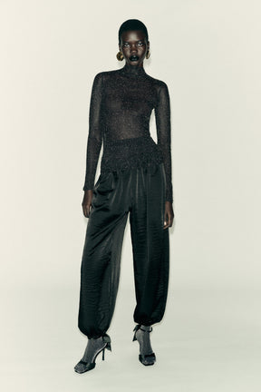 METALLIC THREAD SHIRT
