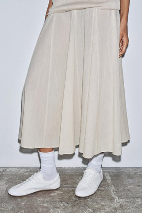 Contrast Skirt