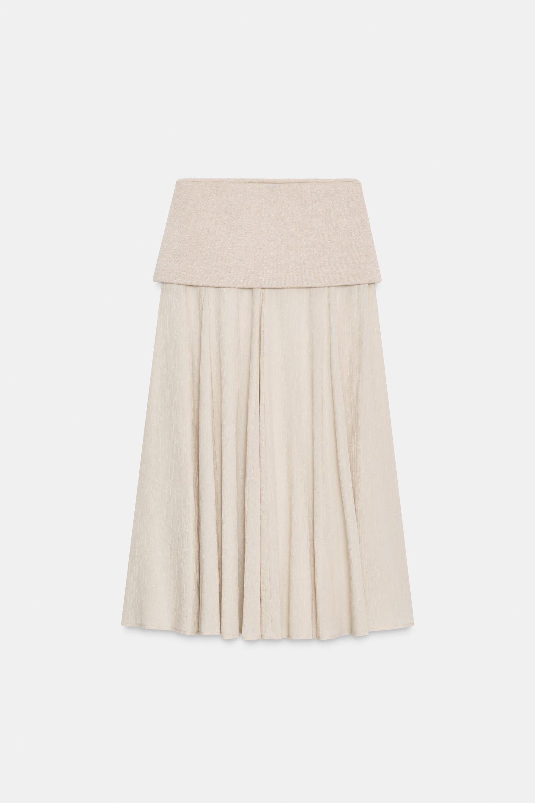 Contrast Skirt