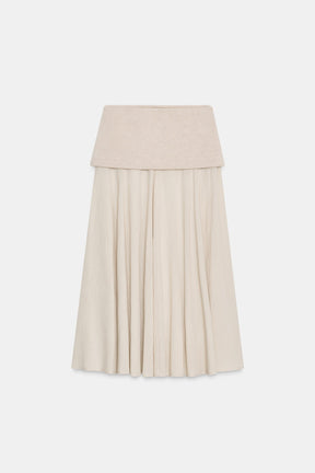Contrast Skirt