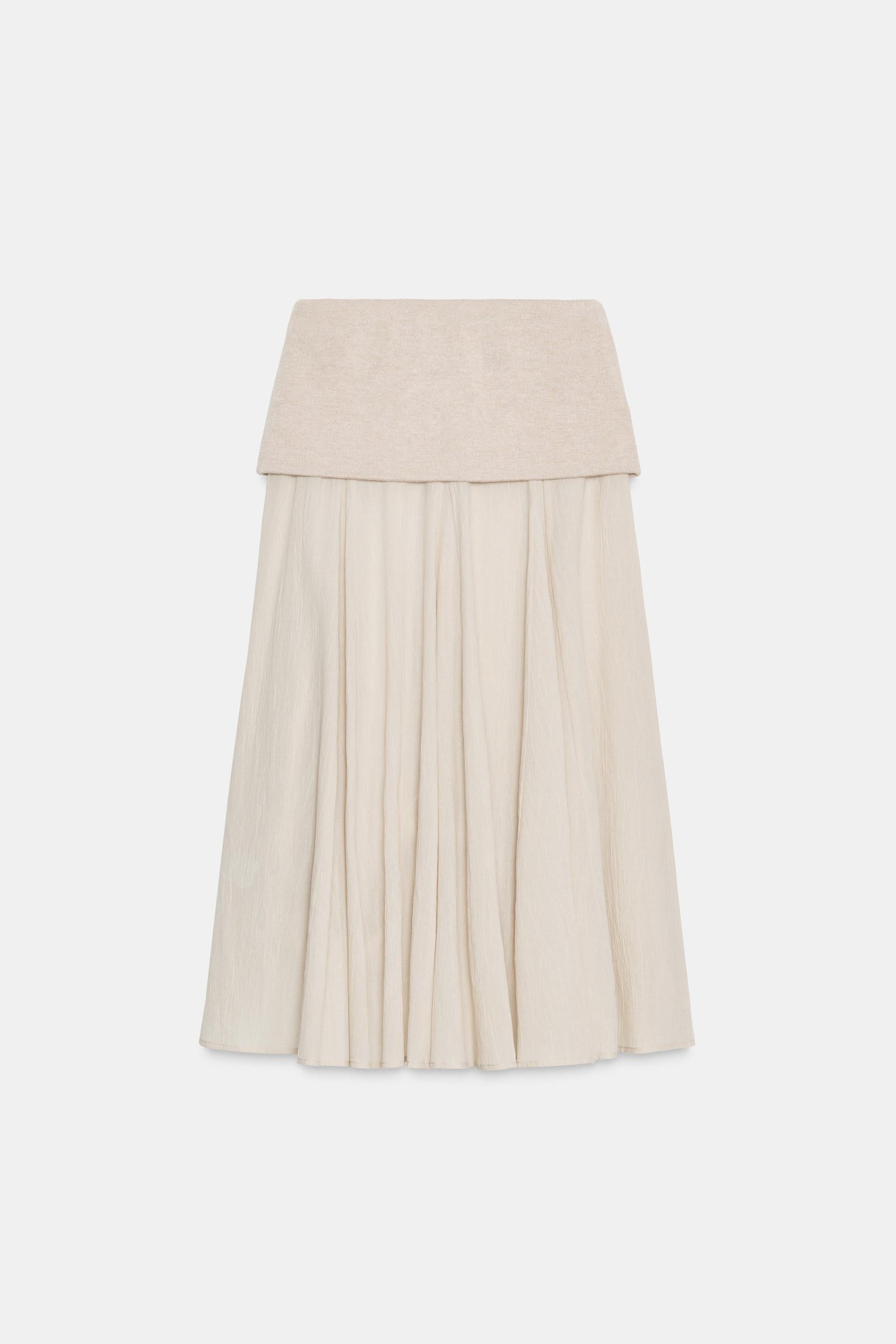 Contrast Skirt