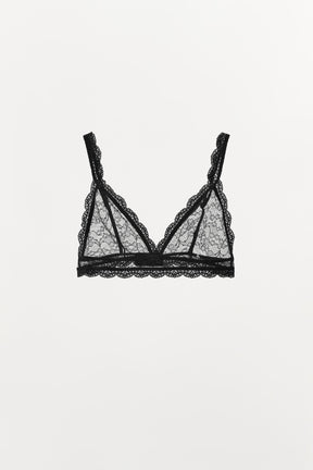 LACE TRIANGLE BRALETTE