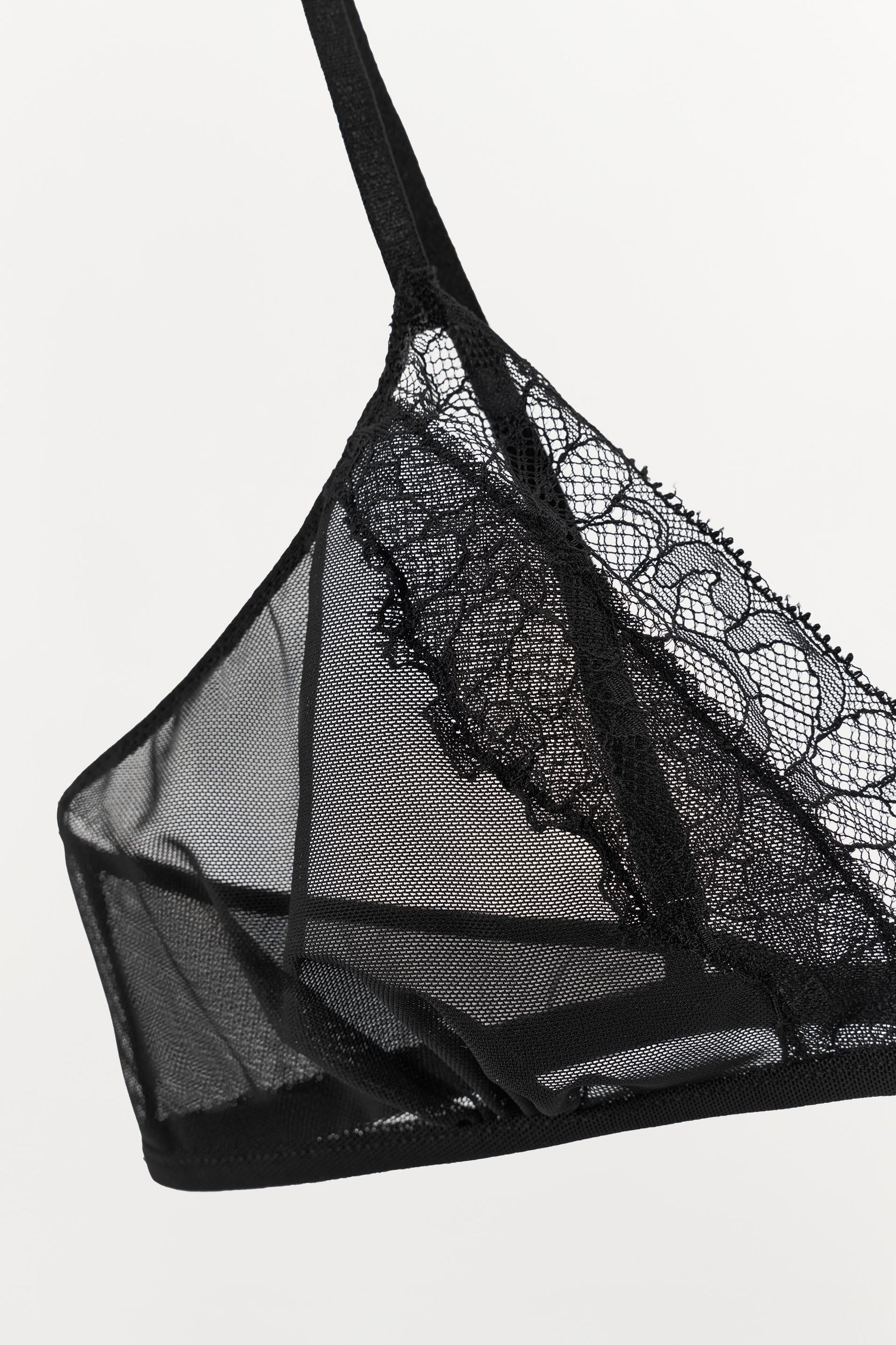 LACE MESH BRALETTE