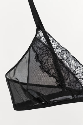 LACE MESH BRALETTE