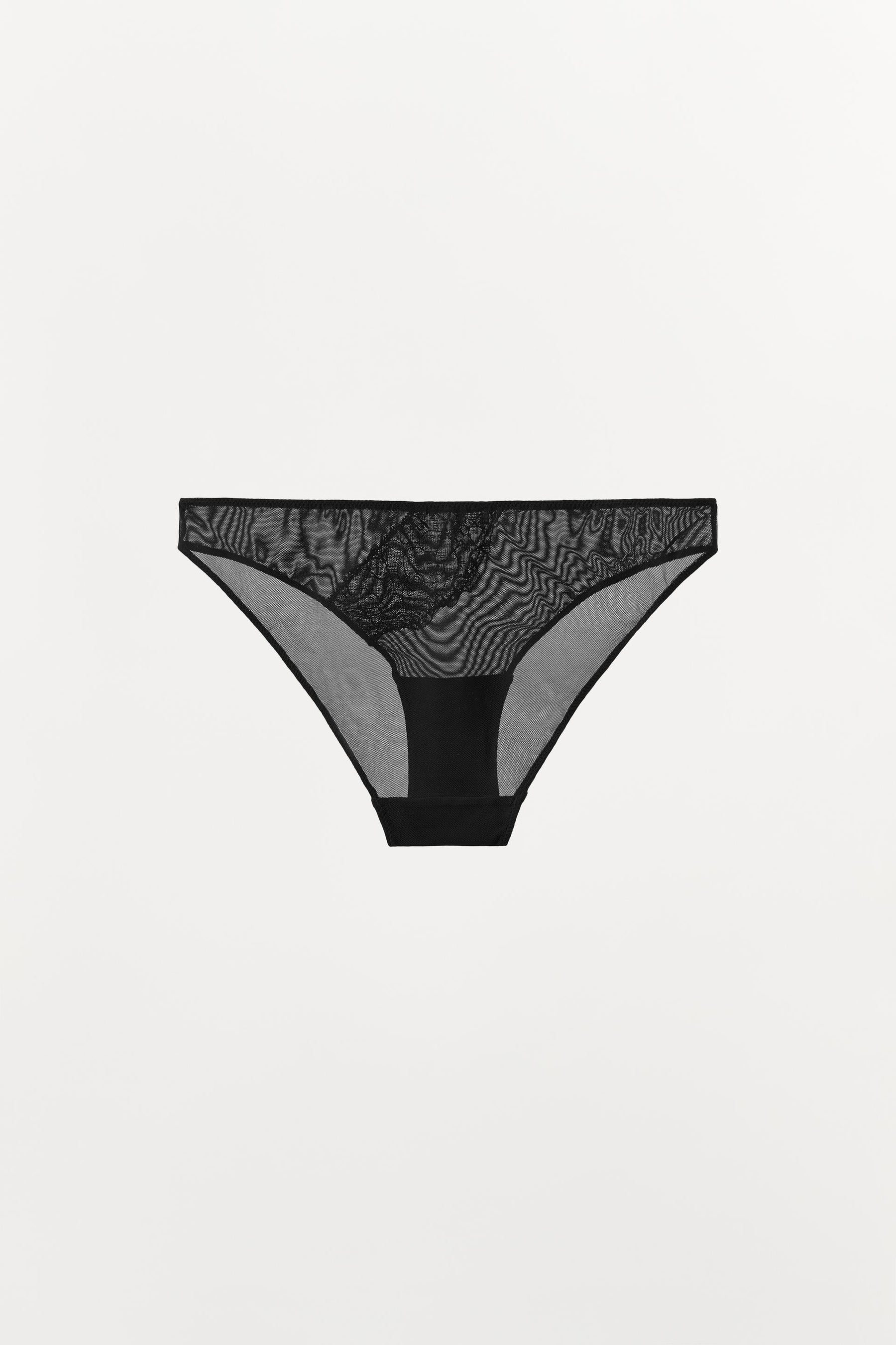 MESH LACE BRIEFS