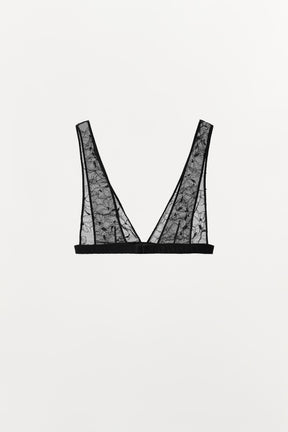 LACE TRIANGLE BRALETTE