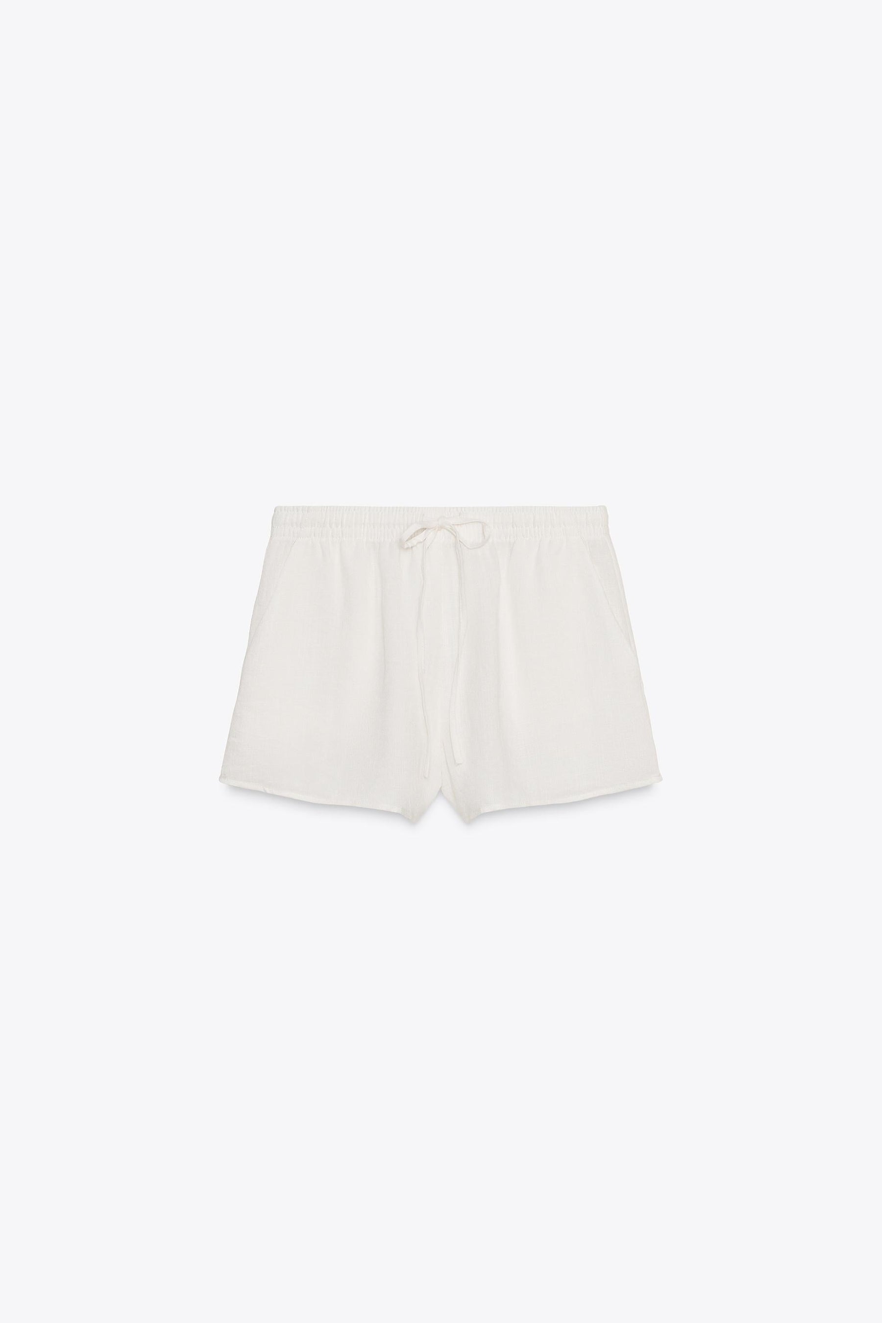 Drawstring Mini Shorts