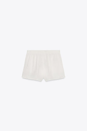 Drawstring Mini Shorts