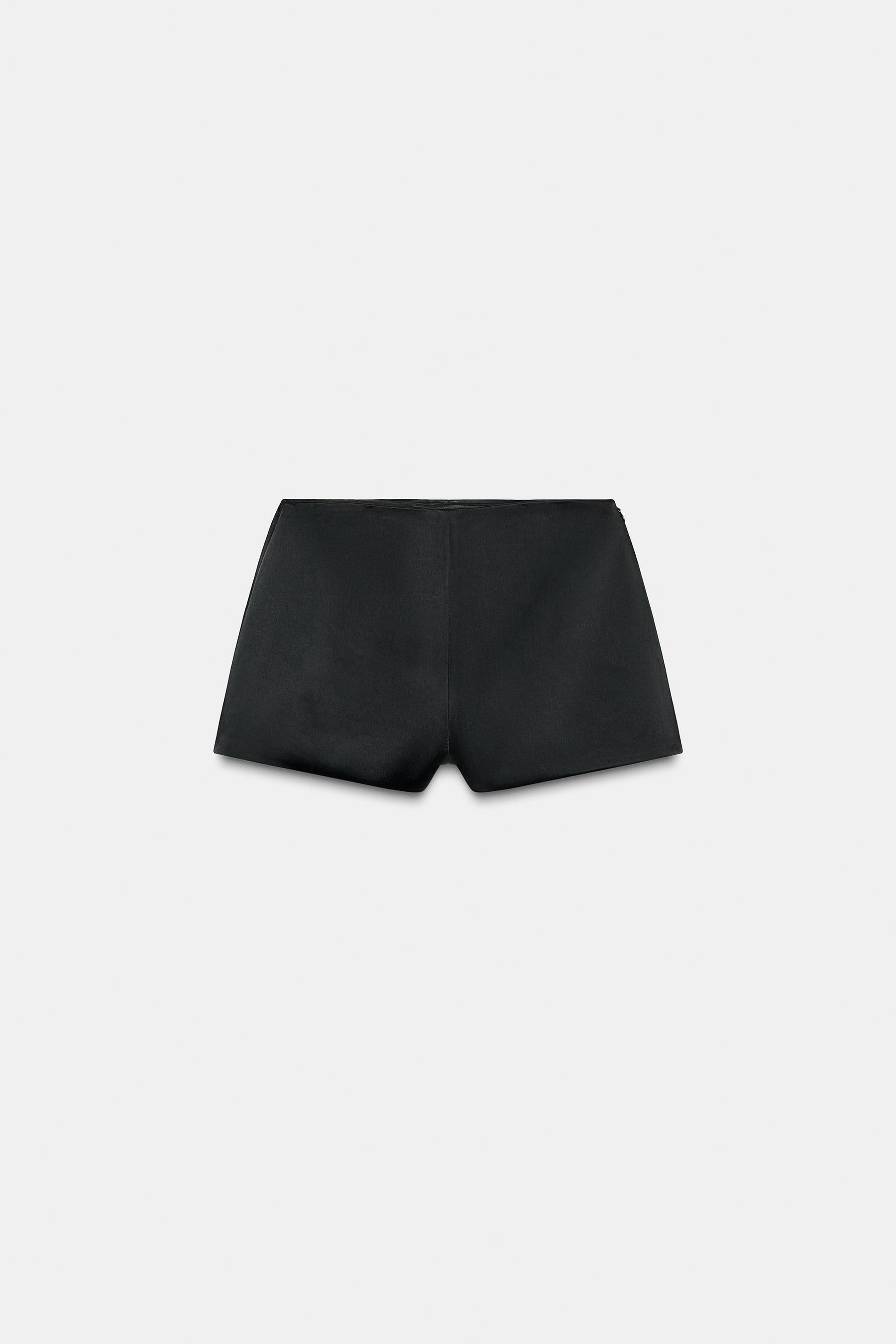 Satin Mini Shorts