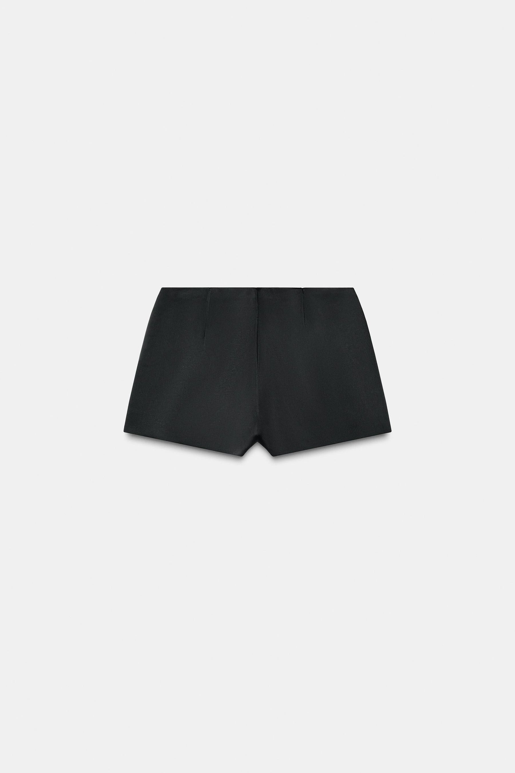 Satin Mini Shorts
