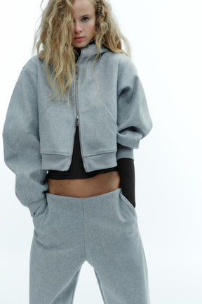 Plissierte, weiche Hose