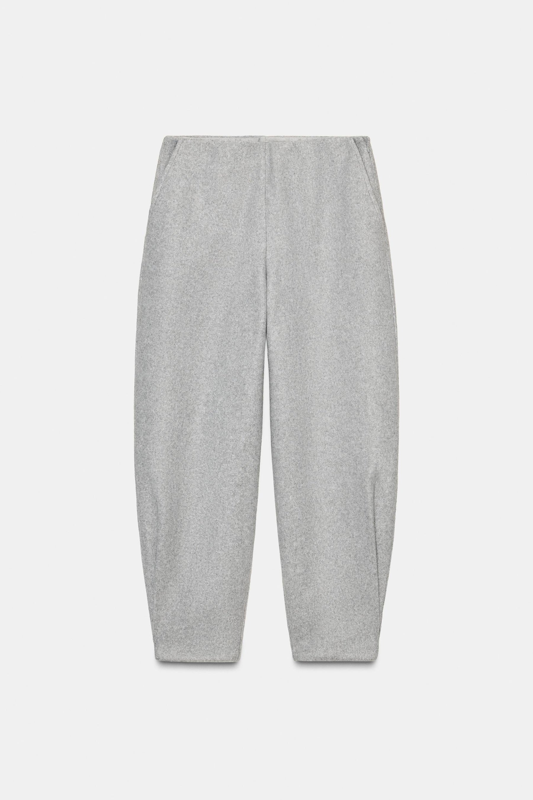 Plissierte, weiche Hose
