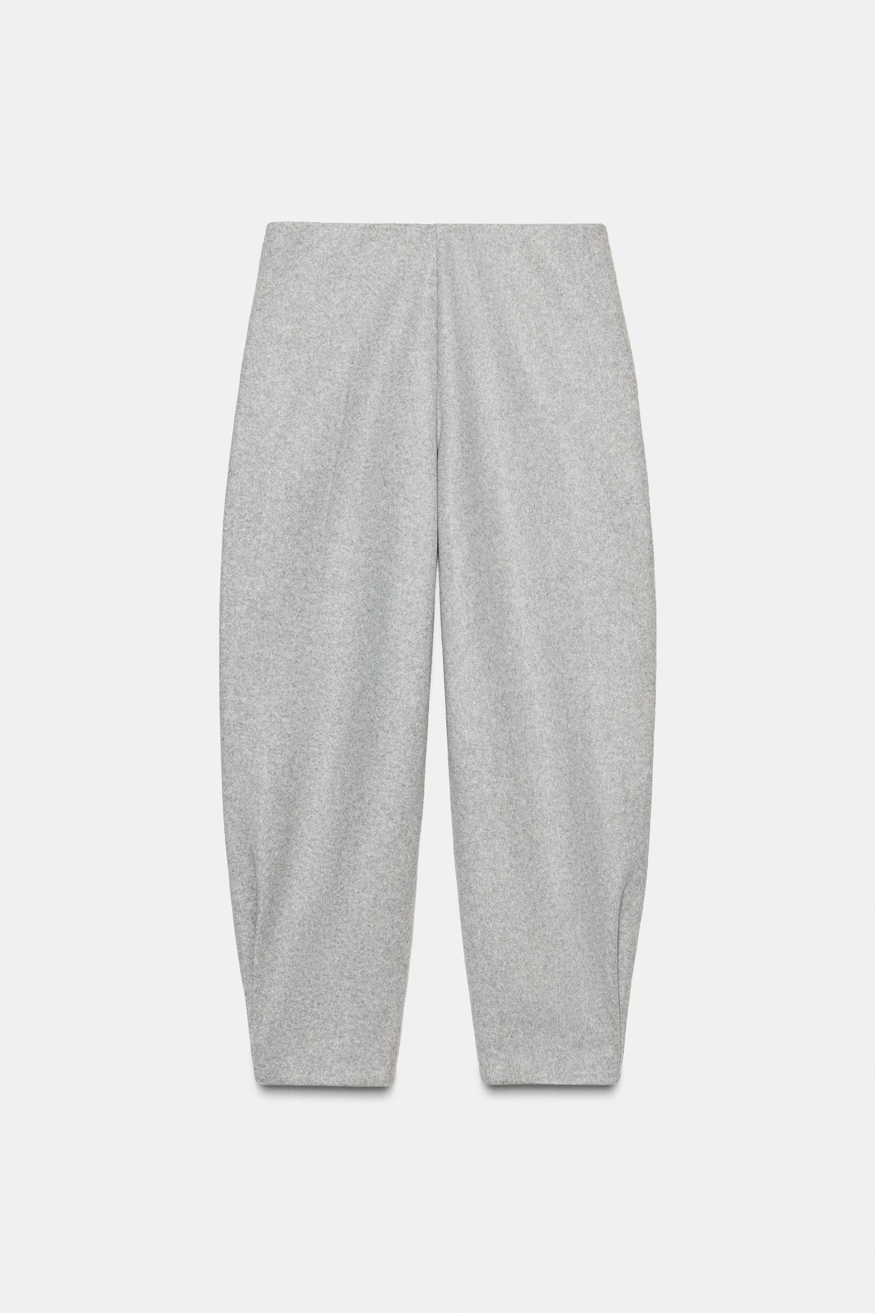 Plissierte, weiche Hose