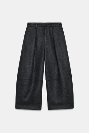 Pleated Balloon Trousers