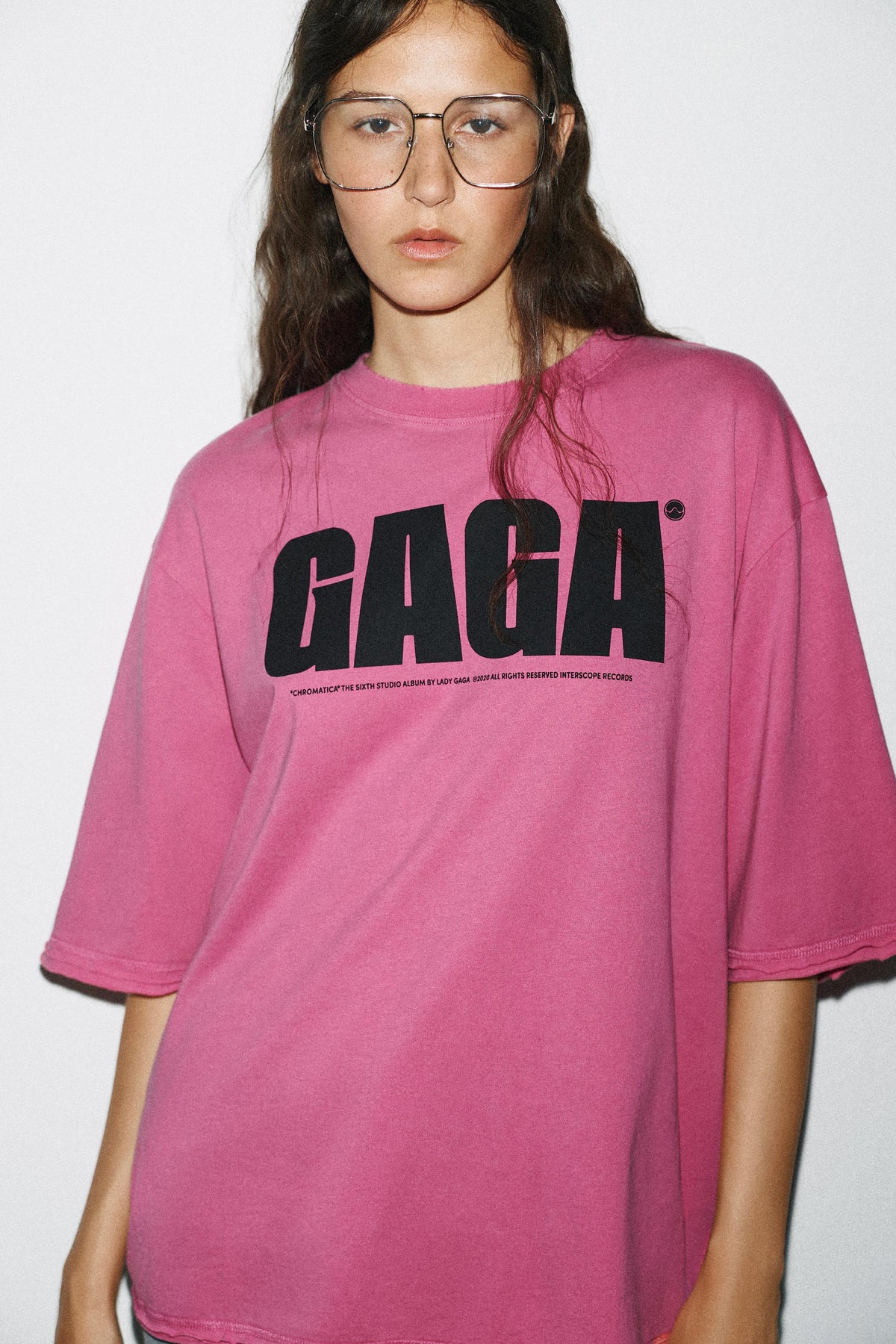 Washed-effect T-shirt