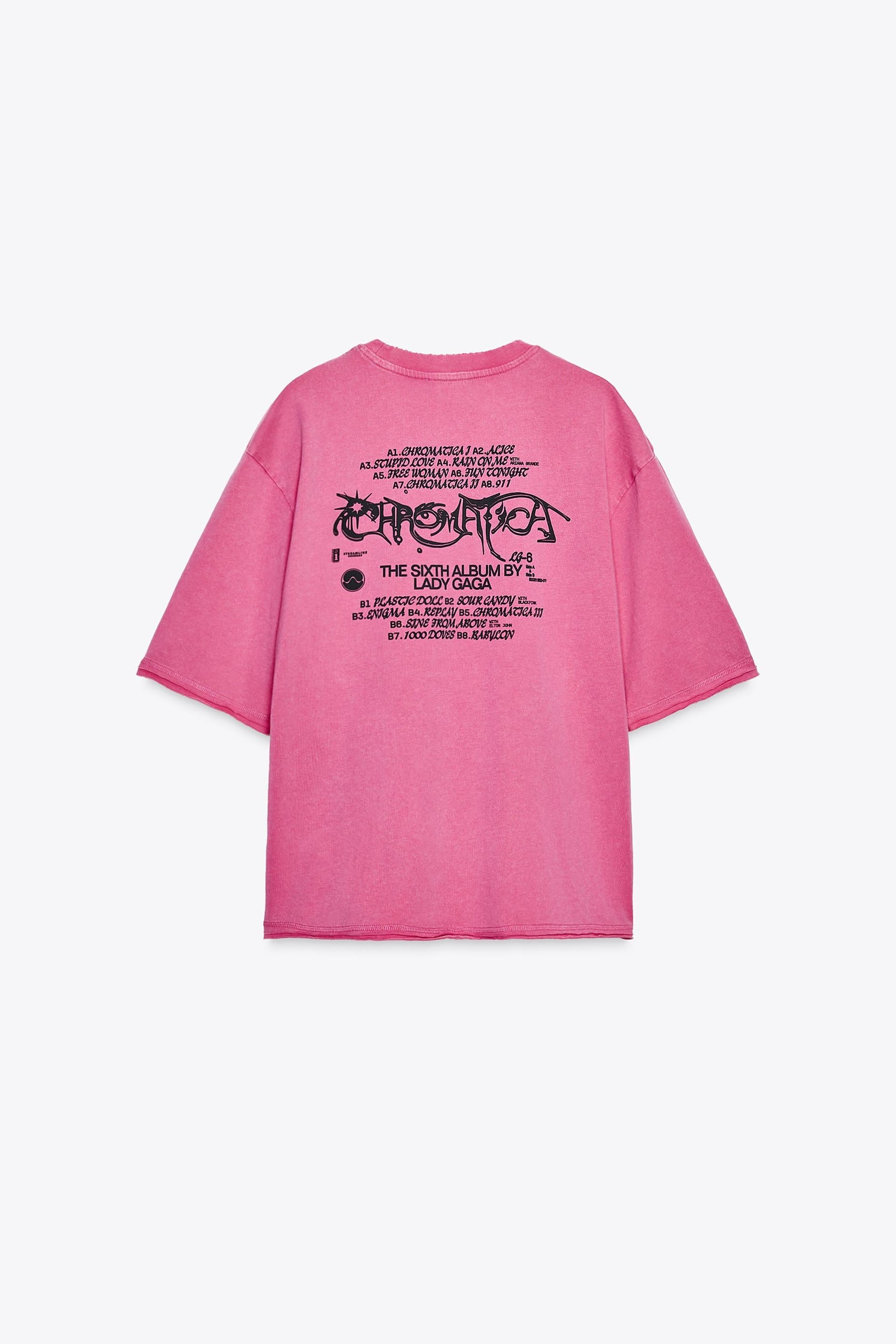 Washed-effect T-shirt