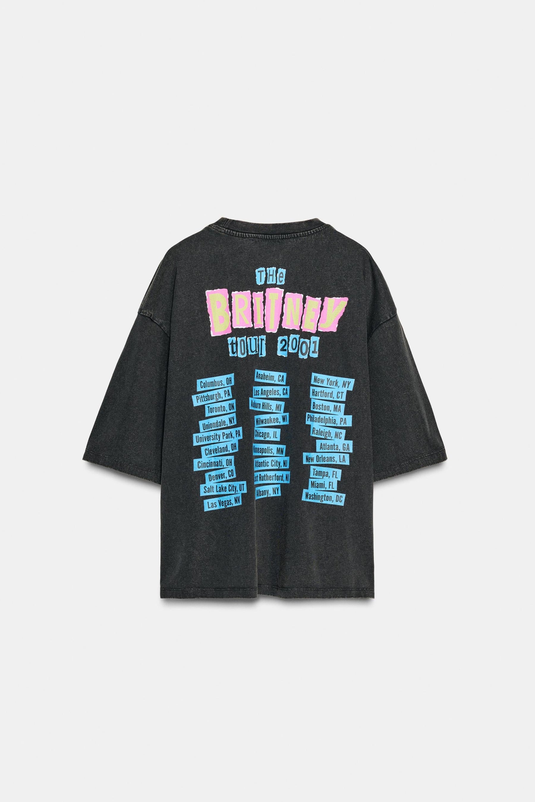 Faded-Effect T-Shirt