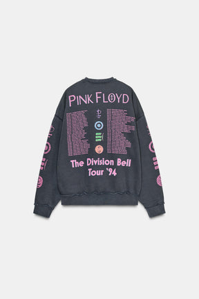 Washed-effect sweatshirt