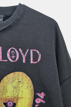 Washed-effect sweatshirt