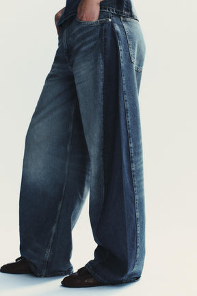 High-Waist Balloon Jeans