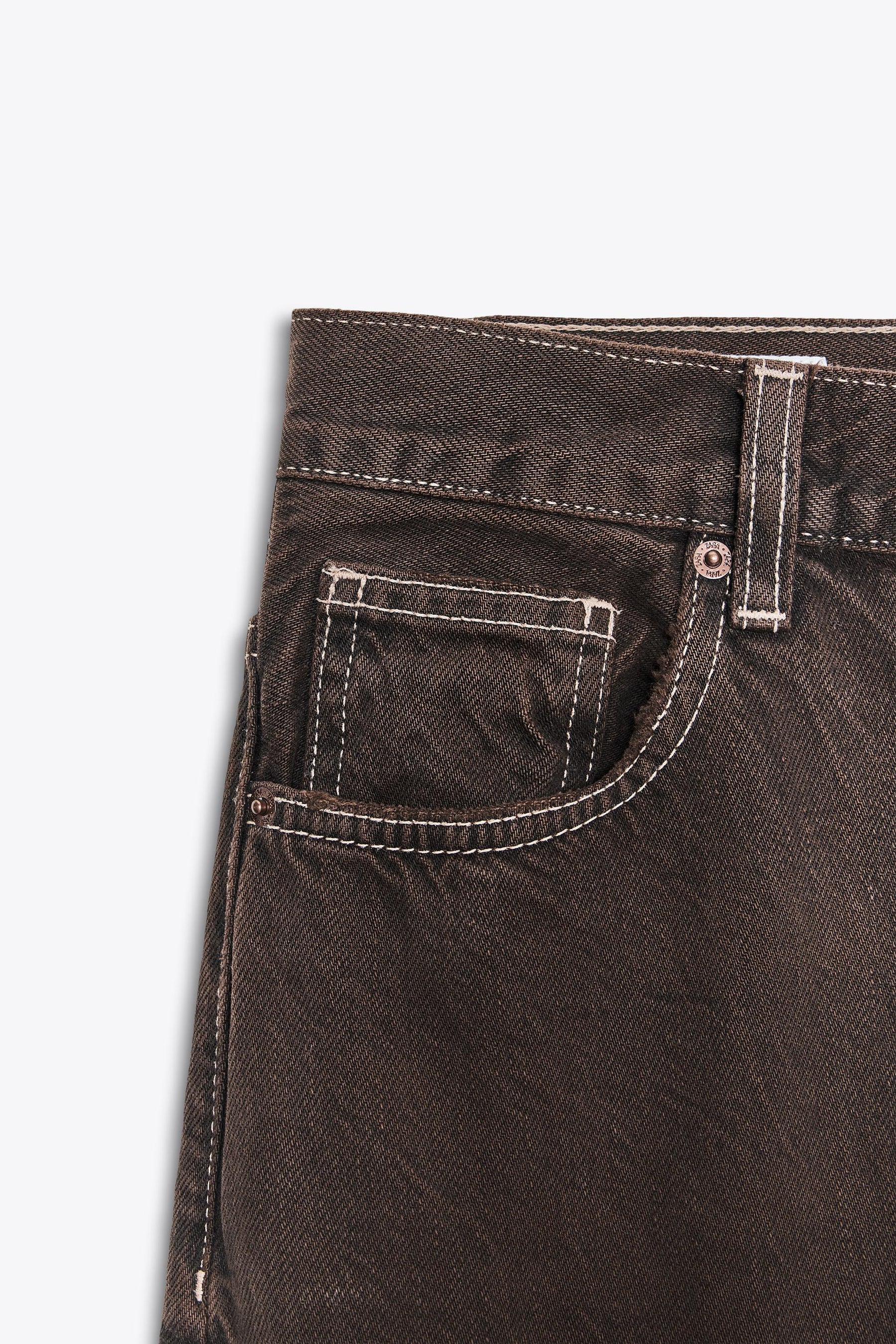 High-Waist Straight Jeans