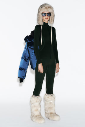 Faux Fur Ski Boots