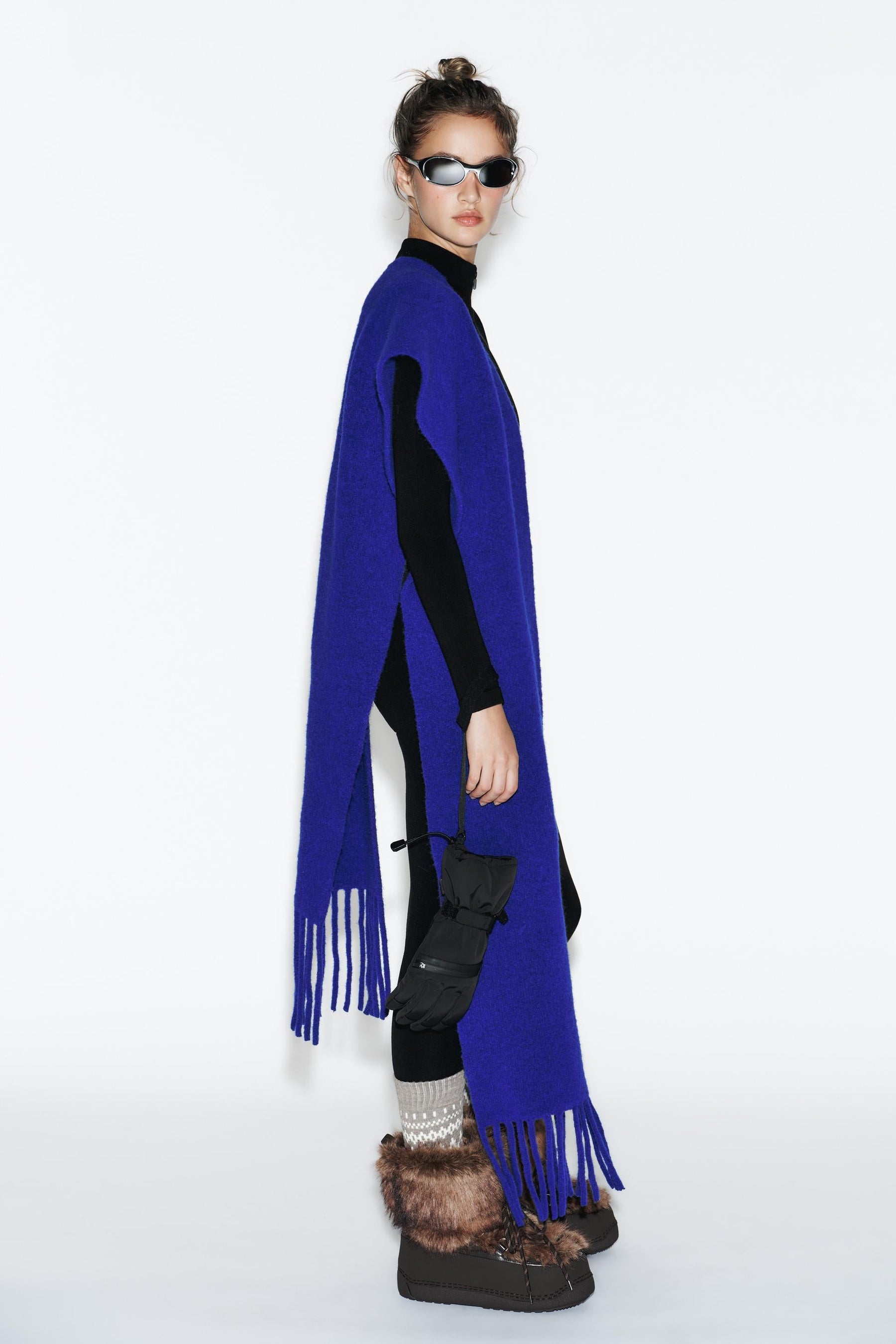 Faux Fur Ankle Ski