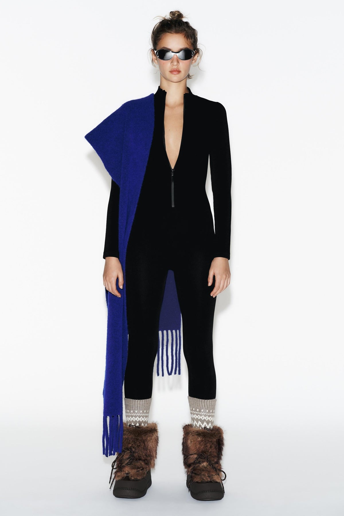 Faux Fur Ankle Ski
