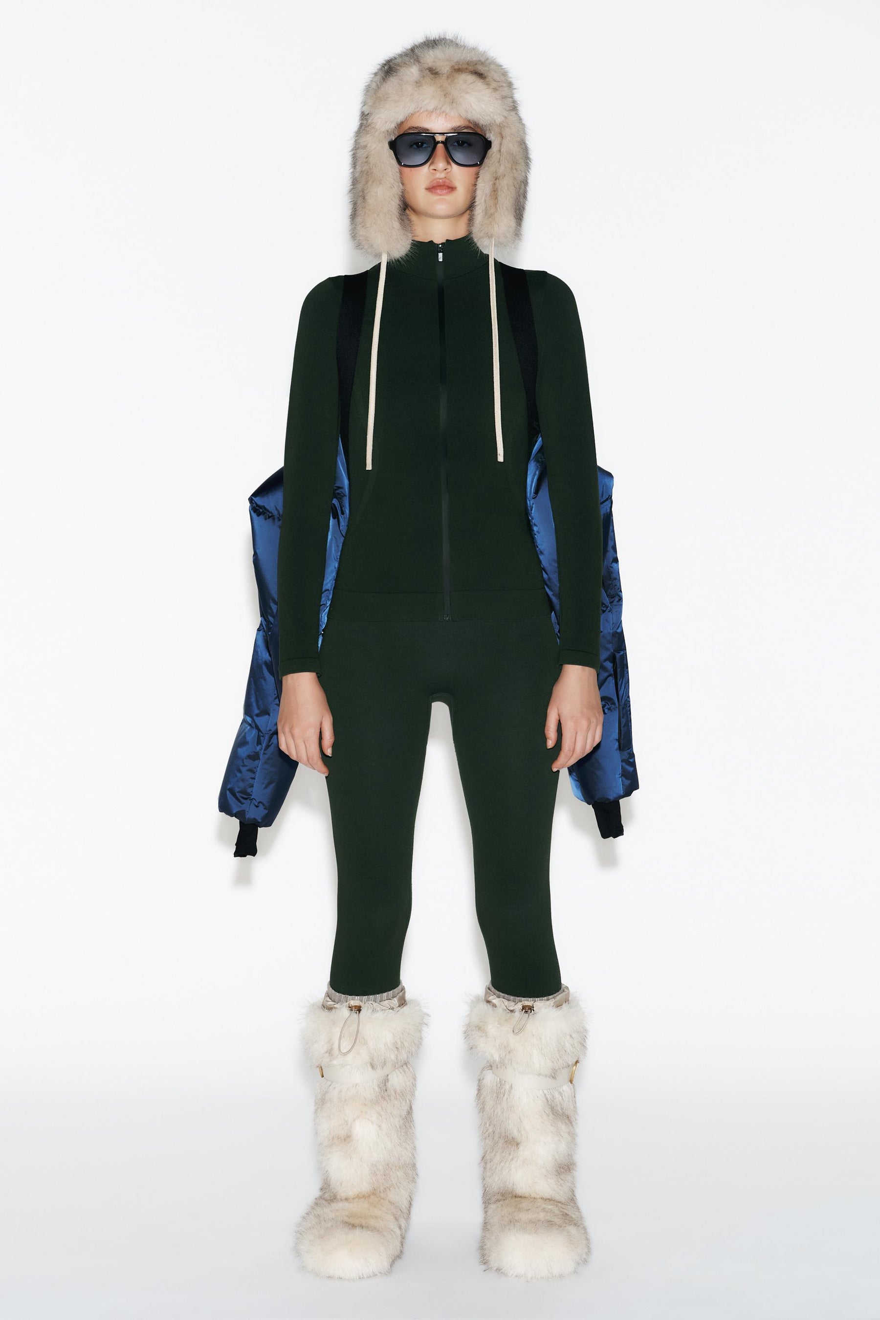 Jacke aus Merinowollmischung