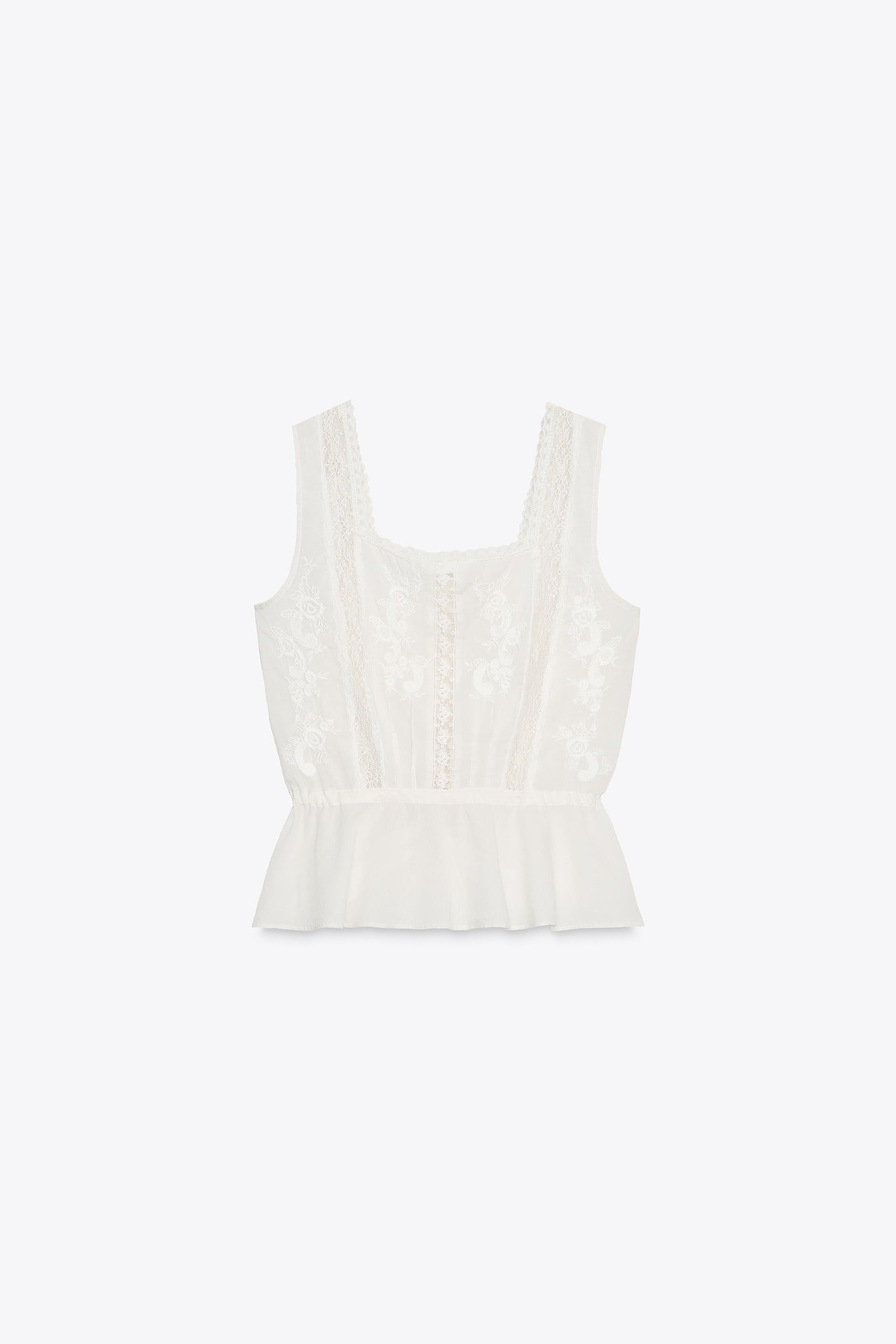 Spitzen-Camisole-Top