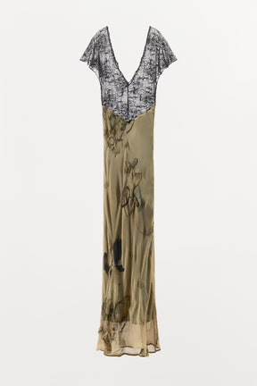 BEADED LACE DRESS