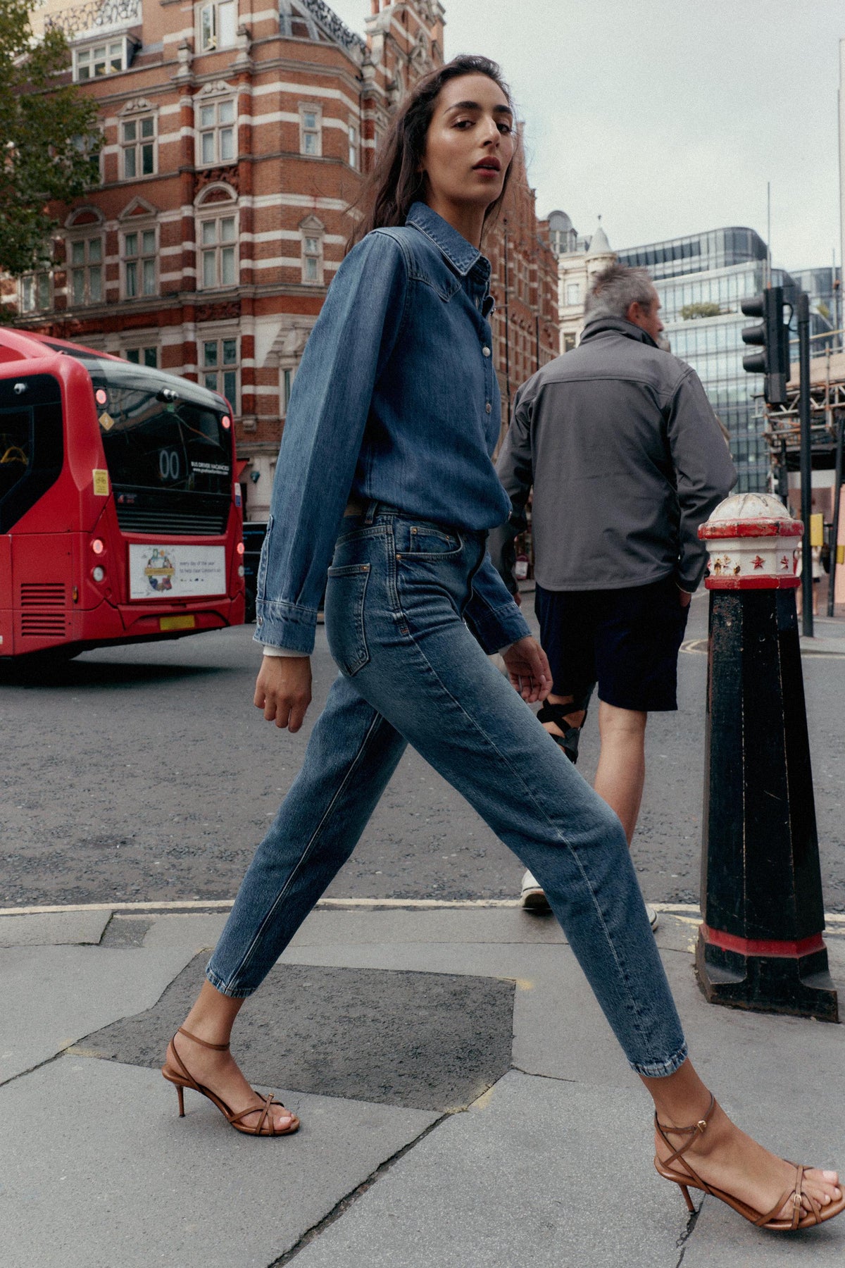 Fluid Denim Shirt