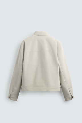 QUILTED OVERSHIRT WITH POCKETS - Image 8